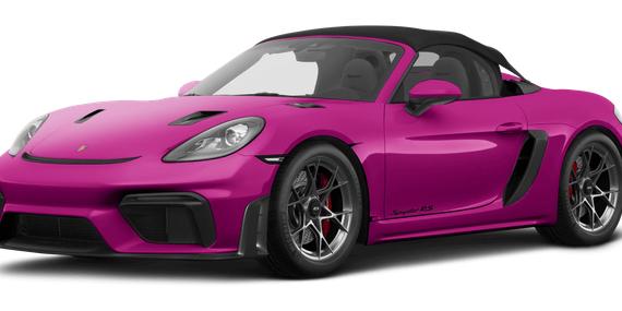 PORSCHE 718 SPYDER 2024 WP0CE2A81RK240738 image